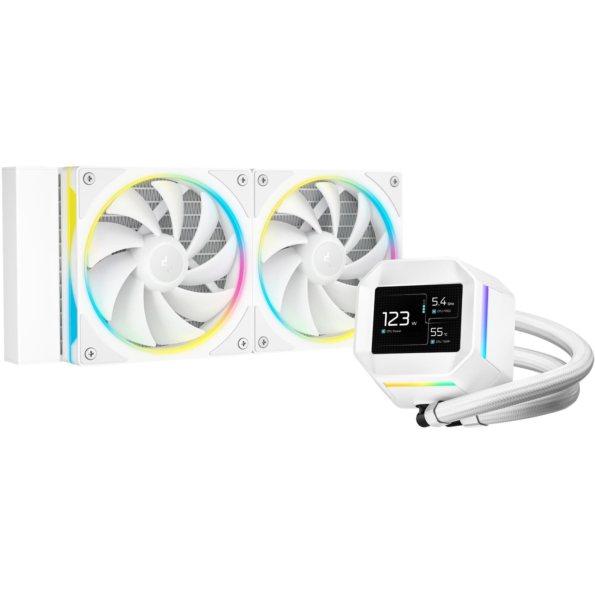 СВО DeepCool LM240 WH (R-LM240-WHDMMC-1)