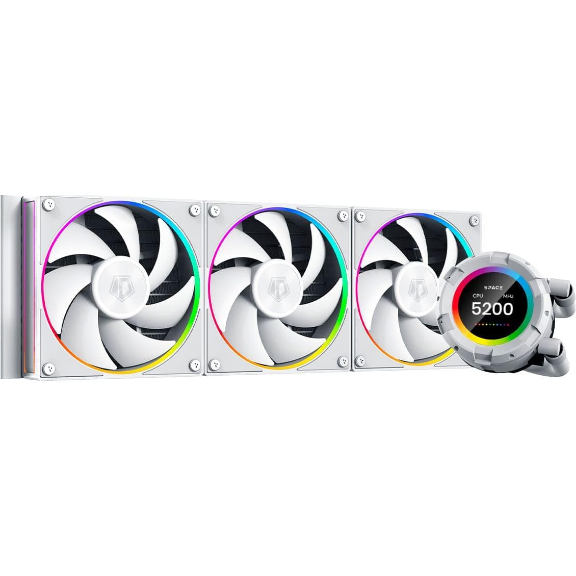 СВО ID-Cooling Space LCD SL360 White
