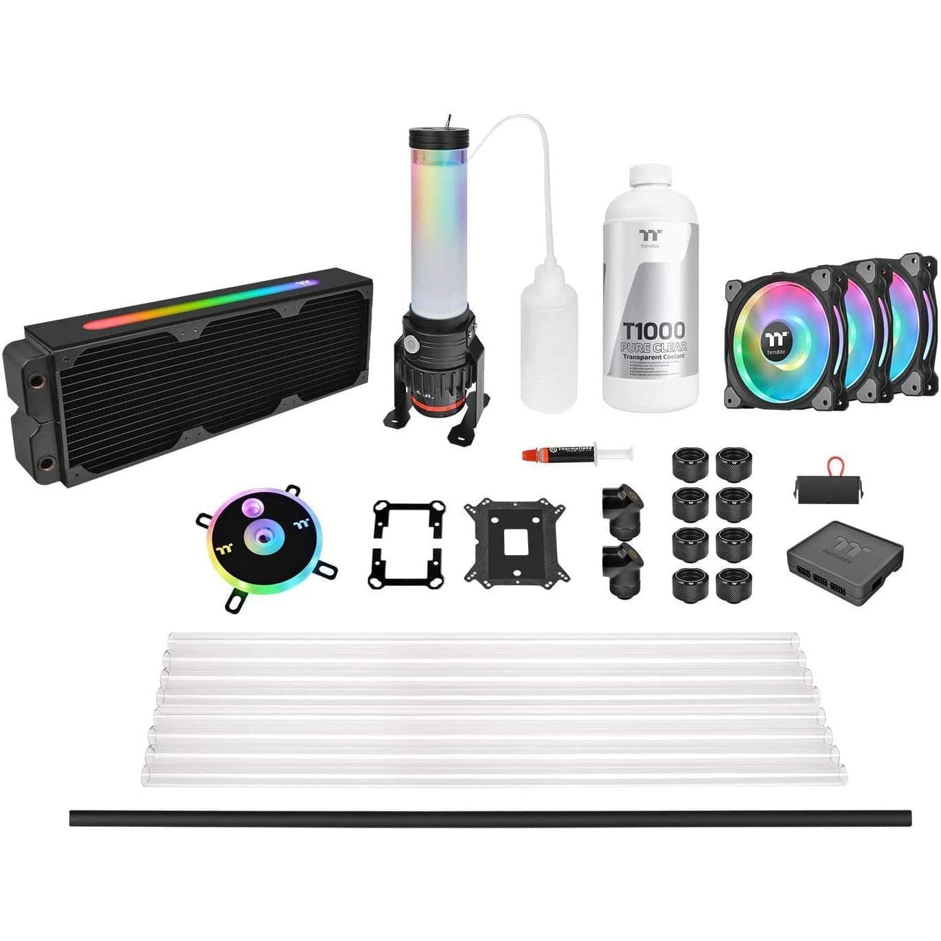 Набор для сборки cистемы жидкостного охлаждения Thermaltake Pacific CL360 Max D5 Hard Tube Water Coo